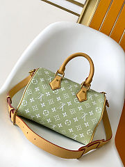 Louis Vuitton Speedy P9 Bandoulière 30 Frozen Lime size 30x17x21cm - 6