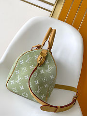 Louis Vuitton Speedy P9 Bandoulière 30 Frozen Lime size 30x17x21cm - 3