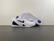 Nike Kobe 9 Elite Low EM Protro White Court Purple (2025) IH1401-100 - 5