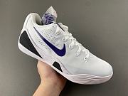 Nike Kobe 9 Elite Low EM Protro White Court Purple (2025) IH1401-100 - 2