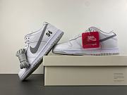 Nike SB Dunk Low Supreme 94 White Metallic Silver (2025) HQ8487-100 - 4