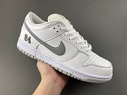Nike SB Dunk Low Supreme 94 White Metallic Silver (2025) HQ8487-100 - 2
