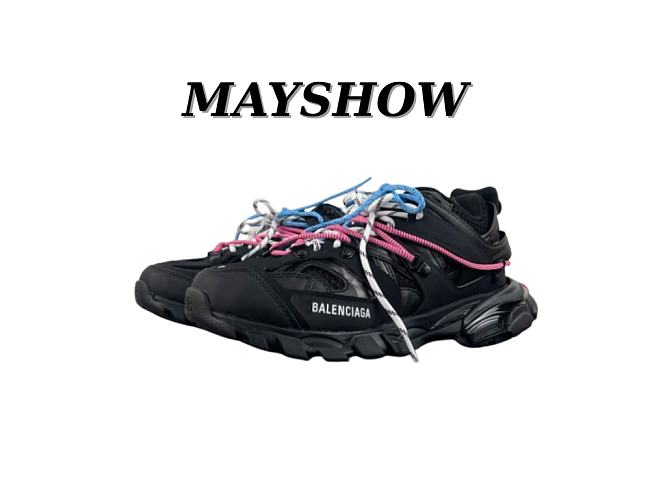 Balenciaga Track Trail Laces WMNS Black / Pink (2025) 800590WTRHK1594 - 1