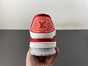 Louis Vuitton LV Trainer Red  - 4