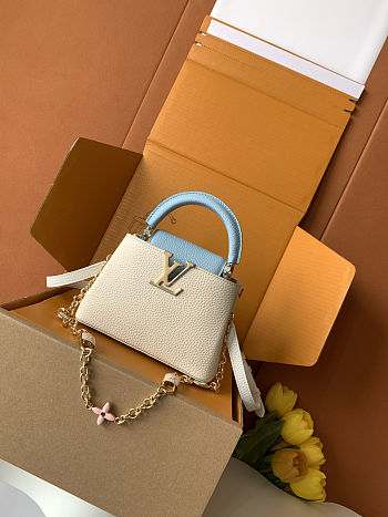 Louis Vuitton Capucines M23953 size 21x14x8cm