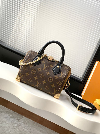 Louis Vuitton Speedy Trunk Monogram size 20.5×16×11cm