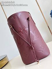 Louis Vuitton Neverfull MM Grenat size 31x28x14cm - 6