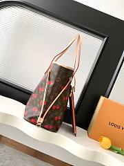 LV x TM Neverfull MM Monogram cherry size 31x28x14cm - 5
