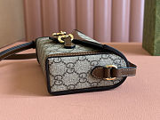  Gucci Horsebit 1955 Mini Bag size 18x12x5cm - 5