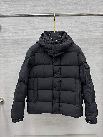 Moncler Maya Short Down Jacket – Black (Detachable Hood)