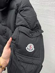 Moncler Maya Short Down Jacket – Black (Detachable Hood) - 4