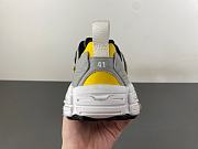Balenciaga Monday Sneaker Worn-Out - White Grey Yellow (2025) 825418WDWTS1971 - 4