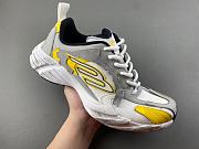 Balenciaga Monday Sneaker Worn-Out - White Grey Yellow (2025) 825418WDWTS1971 - 6