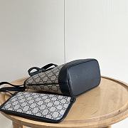 Gucci Ophidia Tote Bag Beige And Blue size 20x18x10cm - 6