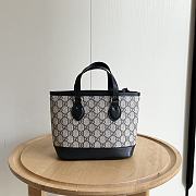 Gucci Ophidia Tote Bag Beige And Blue size 20x18x10cm - 4