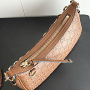 Gucci Emblem Brown GG leather size 24x16.5x5.5cm - 3