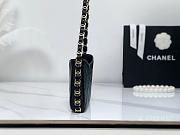 Chanel Hobo Handbag Black size 24×17×5cm - 3