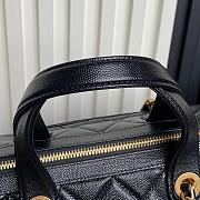 Chanel 25A Bowling Black size 17×31×13cm - 4