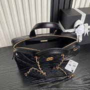 Chanel 25A Bowling Black size 17×31×13cm - 2