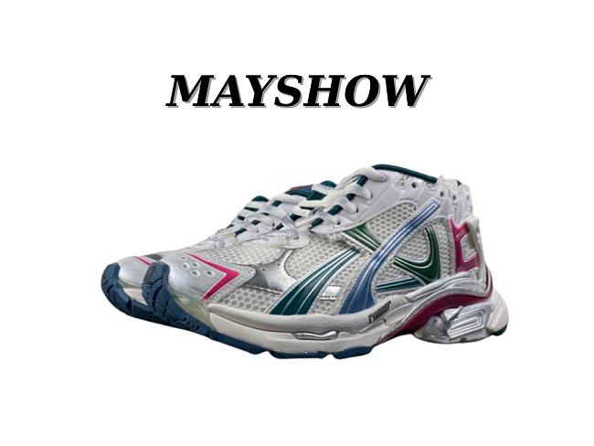 Balenciaga Runner White Dark Green (2024) 772774W3RMU9934 - 1