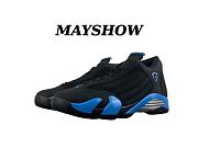 Air Jordan 14 Black University Blue (2026) 487471-007 - 1