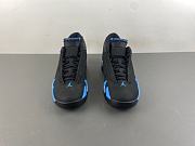 Air Jordan 14 Black University Blue (2026) 487471-007 - 5