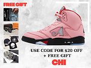Air Jordan 5 Retro Awake NY Arctic Pink DV4982-600 - 1