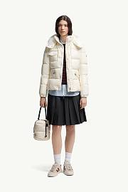 Moncler Glareins Braided Trim Hooded Short Down Jacket - 2