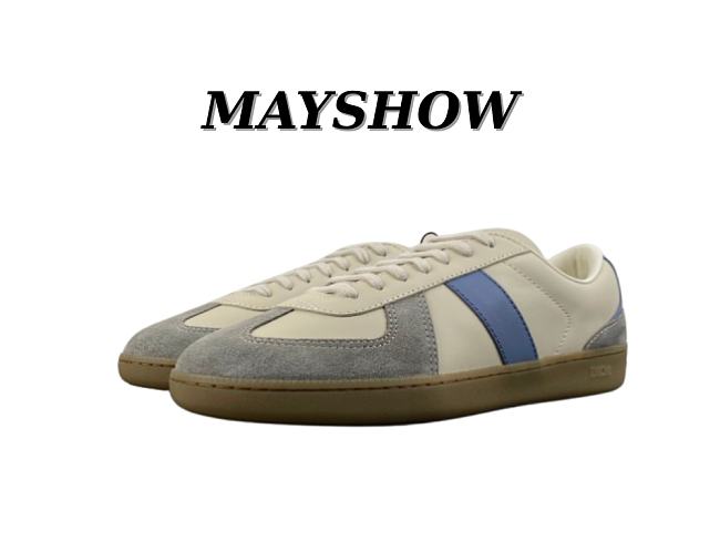 Dior B01 Matchpoint Blue and White Smooth Calfskin with Gray Suede 3SN328ZRH_H009 - 1