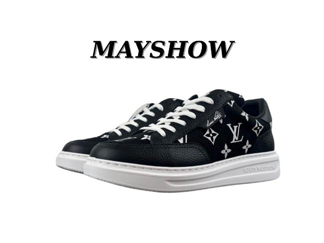 Louis Vuitton Beverly Hills Sneaker Black 1AHDZ9 - 1