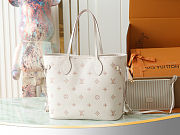 LV Neverfull MM Monogram Empreinte Eden Bicolor M14285 size 32x29x17cm - 6