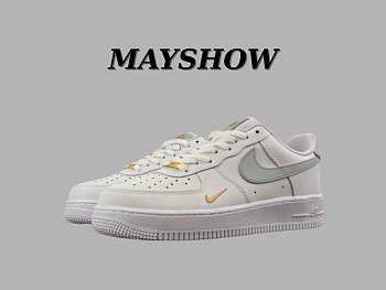 Nike Air Force 1 Low White Grey Gold CZ0270-106