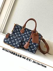 LV Speedy P9 Bandoulière 25 Indigo Blue size 25x15x15cm - 1