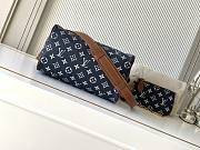 LV Speedy P9 Bandoulière 25 Indigo Blue size 25x15x15cm - 2