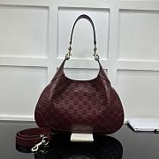 Gucci B bag in Rosso Ancora size 42x36x2cm - 4