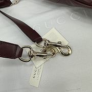 Gucci B bag in Rosso Ancora size 42x36x2cm - 2