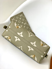 LV CarryAll PM Khaki Cream size 29.5x24x12cm - 5