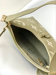 LV CarryAll PM Khaki Cream size 29.5x24x12cm - 4