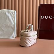 GG Marmont vanity bag in pale pink leather size 19x11.5x9cm - 6