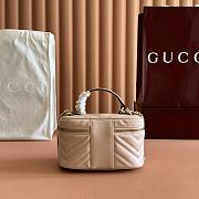GG Marmont vanity bag in pale pink leather size 19x11.5x9cm - 4