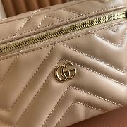 GG Marmont vanity bag in pale pink leather size 19x11.5x9cm - 2