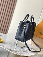 LV Babylone Tote PM Monogram Empreinte Black size 31x21.5x13cm - 6