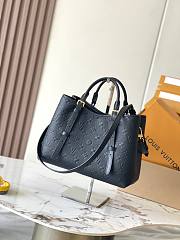 LV Babylone Tote PM Monogram Empreinte Black size 31x21.5x13cm - 4