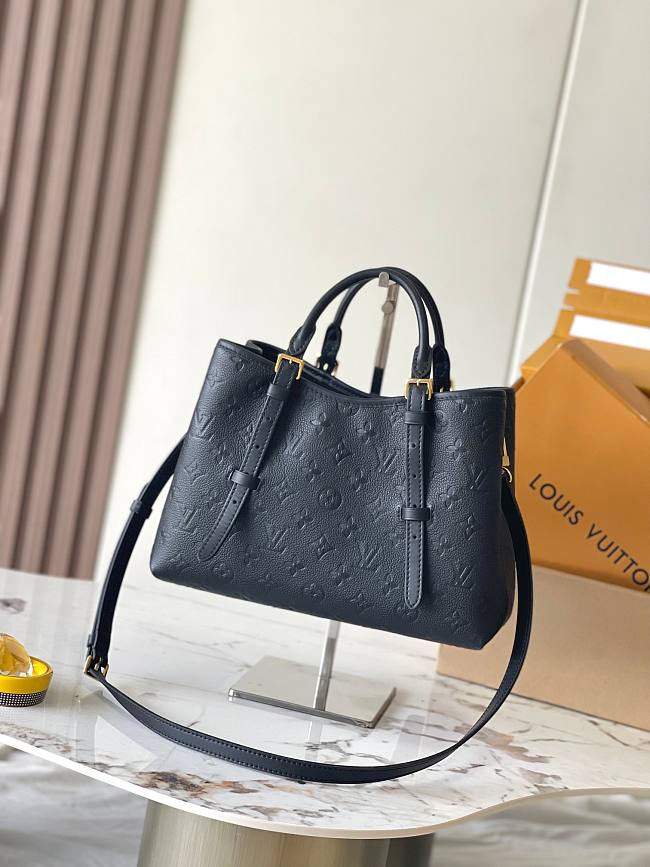 LV Babylone Tote PM Monogram Empreinte Black size 31x21.5x13cm - 1