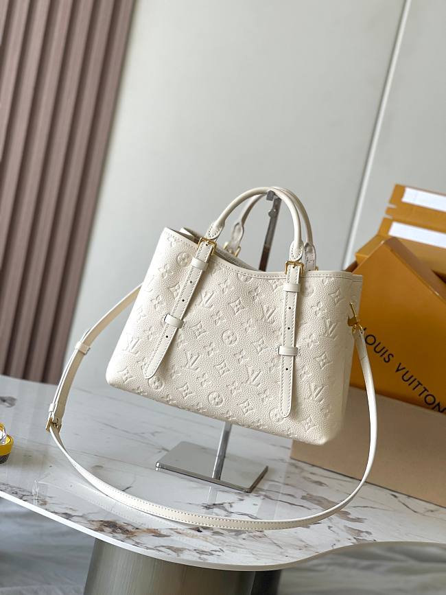 LV Babylone Tote PM Monogram Empreinte Creme size 31x21.5x13cm - 1