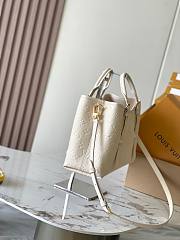 LV Babylone Tote PM Monogram Empreinte Creme size 31x21.5x13cm - 6