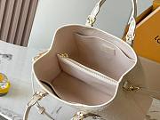 LV Babylone Tote PM Monogram Empreinte Creme size 31x21.5x13cm - 3