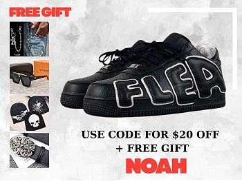 Nike Air Force 1 Low Cactus Plant Flea Market Black (2020) DC4457-001