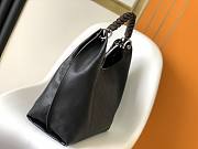 Louis Vuitton Carmel Mahina Hobo Bag Black size 35x40x17cm - 6