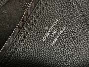 Louis Vuitton Carmel Mahina Hobo Bag Black size 35x40x17cm - 4